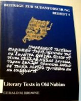 Old Nubian Texts