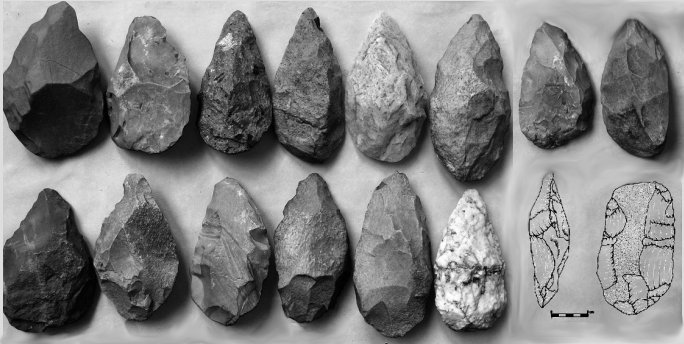 Acheulean hand axes