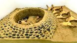 Kerma grave model at Kerma Museum