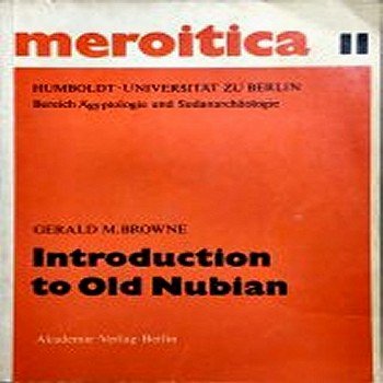 Introduction to Old Nubian